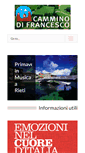 Mobile Screenshot of camminodifrancesco.it